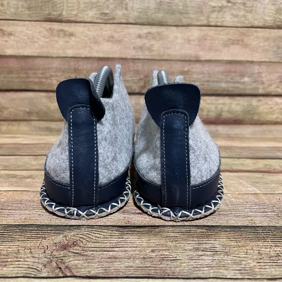 Comfortfube Grey Wool Slippers - Picture 5 of 8